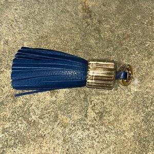 NWOT India Hicks leather bag charm